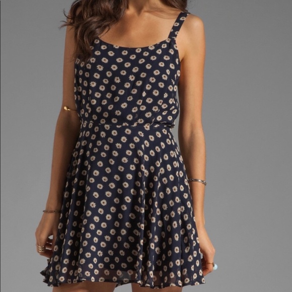 Lucca Couture Dresses & Skirts - Lucca Couture dark navy daisy mini dress, M EUC
